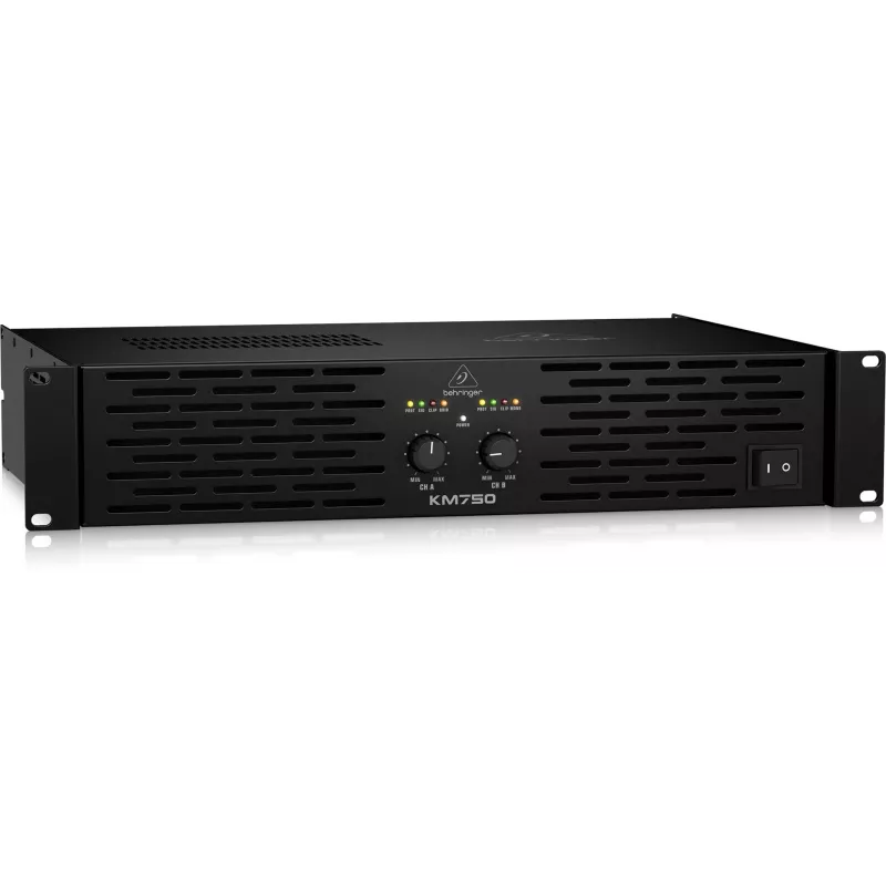 Amplificador de áudio Behringer KM750 2.1 canais preto