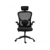 Cadeira gaming Sandberg ErgoFusion Basic assento acolchoado encosto em malha preto