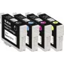 Tinta Basetech substitui Epson T0711, T0712, T0713, T0714 pack combinado compatível preto, ciano, magenta, amarelo BTE107 1607,4005-126