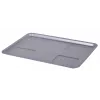 Grelhador elétrico de mesa Adler AD 6610, 3000 W, preto, grelha+placa retangulares de zonas duplas