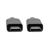 Cabo USB-C Eaton Tripp Lite Series (M/M) - USB 2.0, 5A (100W), 1,83 m - Cabo USB - USB-C de 24 pinos (M) para USB-C de 24 pinos (M) - USB 2.0 - 20 V - 5 A - 1,83 m - Moldado