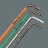 Chave sextavada em L Wera 950/9 Hex-Plus 6 métrica 9 peças
