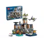 LEGO City conjunto de construção Esquadra de Polícia Ilha Prisão 60419 — 980 peças, 7 minifiguras, 370×400×160 mm
