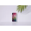 Capa para telemóvel iKins para iPhone XR – design de flores aquáticas, branca