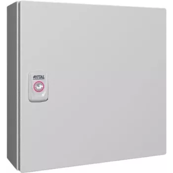 Rack de montagem na parede Rittal AX 1073.000, IP66, cinzento-claro