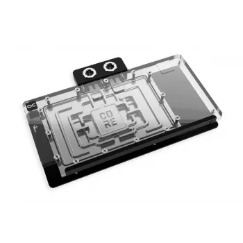 Backplate Alphacool 10270 Acrílico Alumínio Cromo Cobre Nylon Preto Transparente