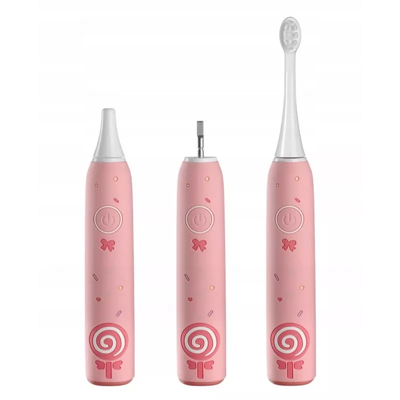 Escova de dentes sónica Concept ZK6010 para crianças 5-9 anos rosa