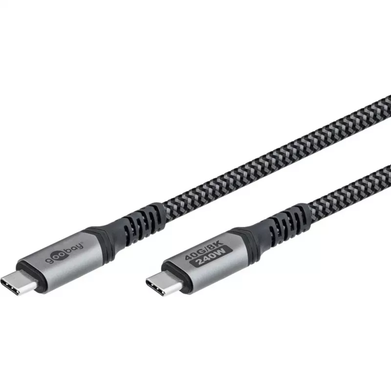 Cabo USB Goobay 74210 preto