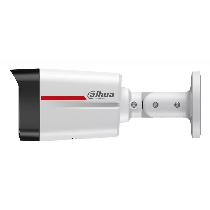 Câmara de rede Dahua 4MP Bullet HFW2449TL-S-0280B-PROS1 — 4 MP, CMOS 1/1,8 polegadas, IR 50 m, WDR, IP67, PoC/DC