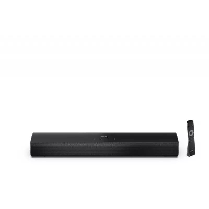 Barra de som Sharp HT-SB121 preta 2.0 canais 120 W