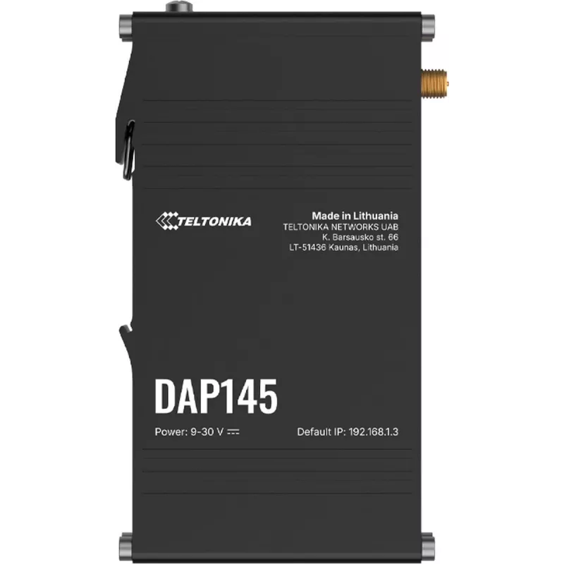Access Point TELTONIKA DAP145 Wi-Fi 4 300 Mbit/s 2x Antenas Calha DIN