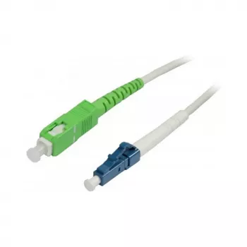 Cabo de patch de fibra ótica 1 fibra 3 m LC-SC (APC8 graus) - 9/125u - bevel - G657.A2 - Synergy21