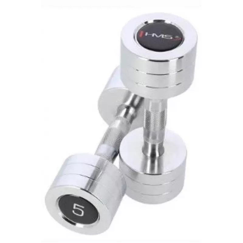 HMS Fitness CHD05 Haltere de peso fixo 5 kg 2 unid.