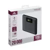 Powerbank Rivacase VA1090 — 20000 mAh, 77 Wh, saída total 100 W, 440 g
