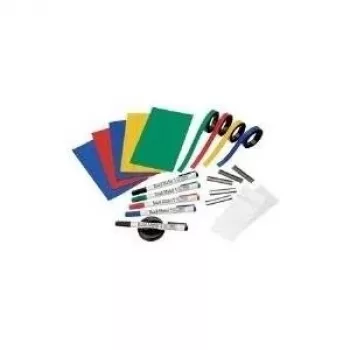 Conjunto de acessórios para moderadores MAUL HEBEL, características profissionais conteúdo: símbolos magnéticos, uma folha de cada: círculo diâmetro 10 mm (65136-99)