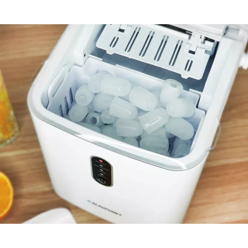 Máquina de fazer gelo BLAUPUNKT IMB201 design compacto produção rápida de gelo