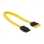 Cabo SATA DeLOCK 83949 0,2 m SATA 7 pinos amarelo