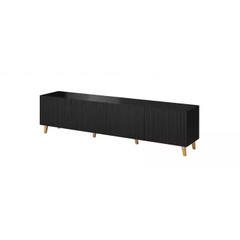 Móvel RTV Cama PAFOS 200x42x52 preto mate