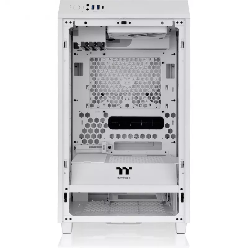 Thermaltake The Tower 200 Caixa Micro-Tower Mini-ITX com janela lateral branca