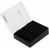 Ansmann Battery Box 48 Caixa de pilhas para 24x AA, 16x AAA e 4x 9V, Preto/Transparente