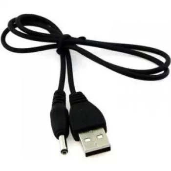 ALLNET USB_DC_5.5MM_1M universal preto fonte de alimentação e conversor de tensão (USB_DC_5.5_90°_1m)