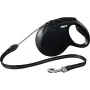 Trella retrátil Flexi New CLASSIC 8 m preta para cão