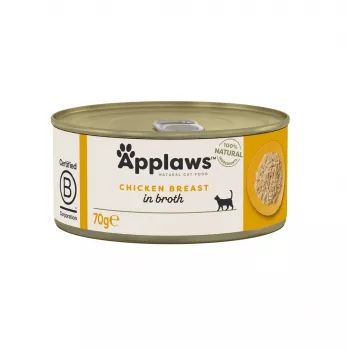 Alimento húmido para gatos Applaws Adult Chicken 70 g — sem cereais, sem glúten e sem soja