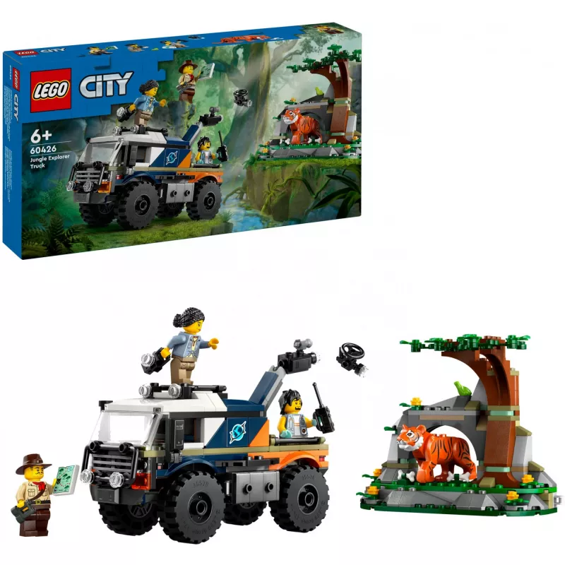 LEGO City 60426 Camião Off-Road de Exploração da Selva