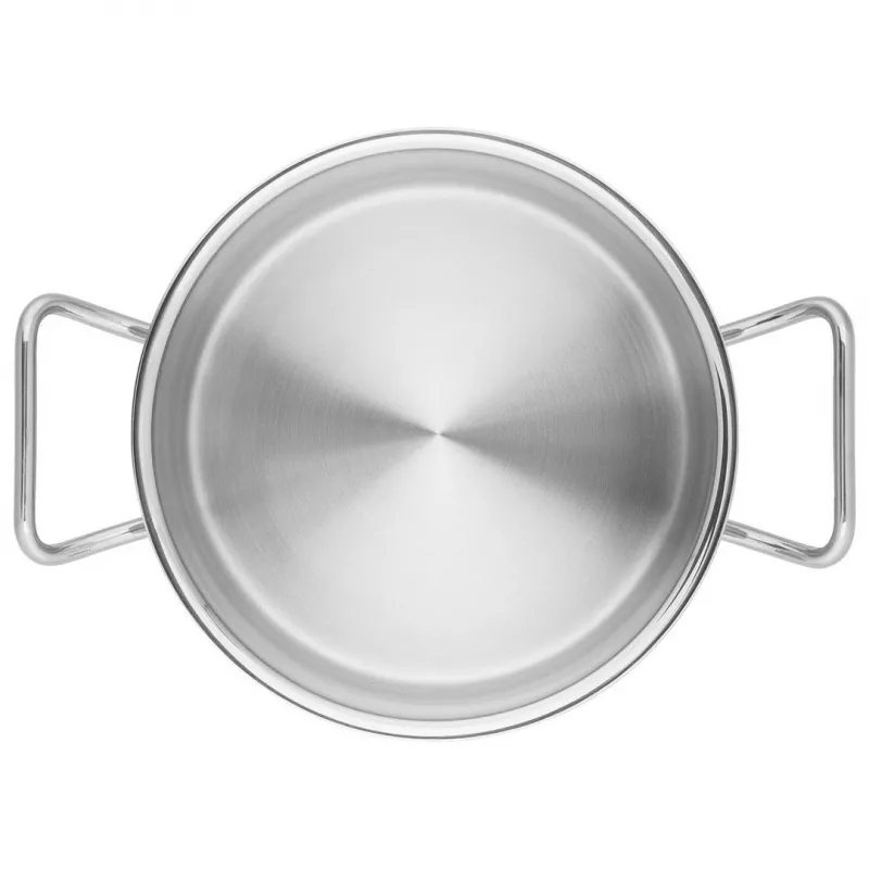 Zwilling Pro 65120-005-0 conjunto de tachos e panelas, 5 peças, aço inoxidável, prateado
