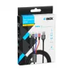Cabo de carregamento universal 4 em 1 I-BOX USB IKUM4W1