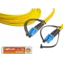Lightwin Cabo de patch de fibra ótica duplex de alta qualidade, SM, LC - LC Cabo de patch de fibra ótica (LDP-09 LC-LC 0.25)