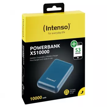 Intenso XS10000 polímero de lítio (LiPo) 10000 mAh cor petróleo