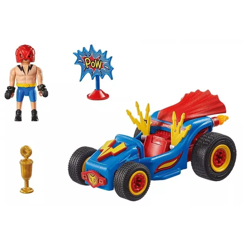 Conjunto Funstars 71632 Piloto de corridas: Wrestler