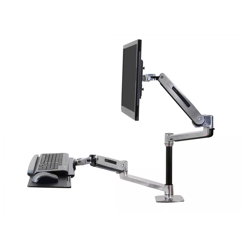 ERGOTRON WorkFit-LX, sistema de montagem em secretária sentado/em pé