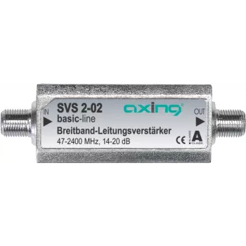 Amplificador de sinal de TV Axing SVS 2-02 47 - 2400 MHz (SVS 2-02)
