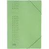 ELBA pasta com elástico chic de cartão, A4, verde (33470 GN) (33470 GN)