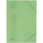 ELBA pasta com elástico chic de cartão, A4, verde (33470 GN) (33470 GN)