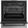 Fogão independente a gás-elétrico BEKO FBM62330GXTN 60 cm, placa a gás de 4 queimadores, forno elétrico de 72 l, classe de eficiência energética A