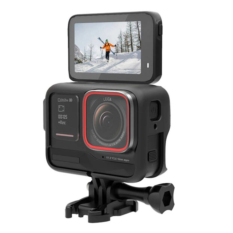 Jaula de plástico PULUZ para Insta360 Ace Pro (preto)