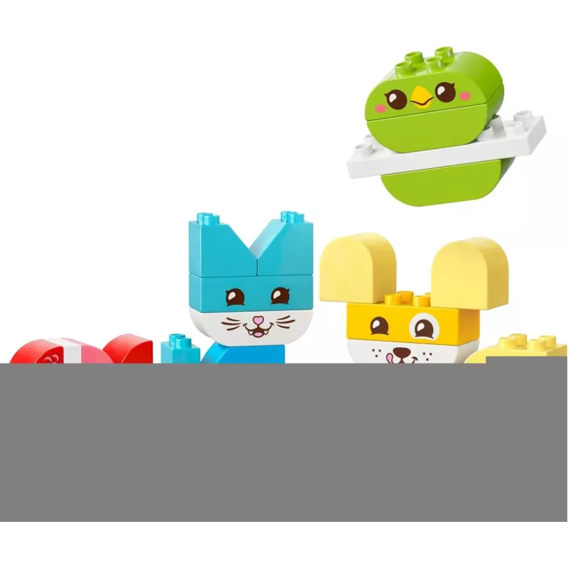 LEGO DUPLO 10477 3-em-1 Animais de Estimação Fofos Criativos