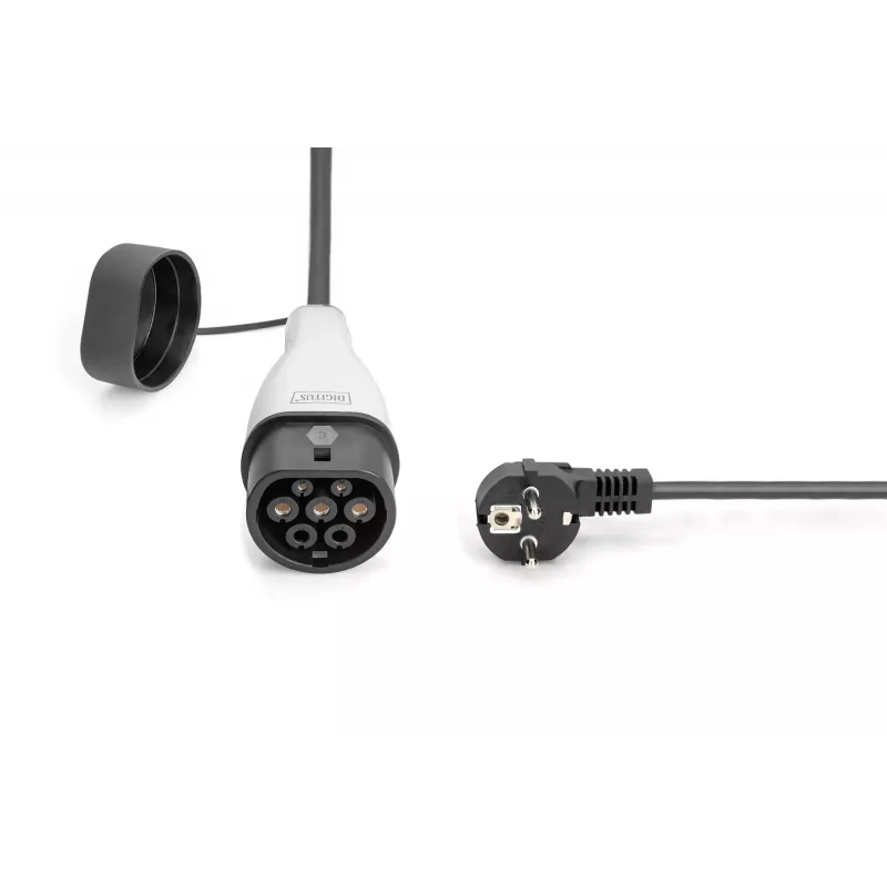 Carregador de veículos elétricos Digitus para tomada doméstica