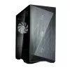 Zalman Z9 Iceberg MS preto caixa de PC ATX Mid Tower com 4 ventoinhas ARGB de 140 mm - Midi/Mini Tower - ATX