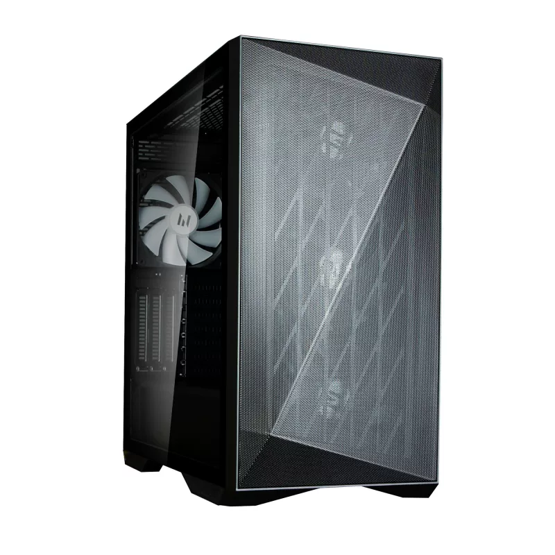 Zalman Z9 Iceberg MS preto caixa de PC ATX Mid Tower com 4 ventoinhas ARGB de 140 mm - Midi/Mini Tower - ATX