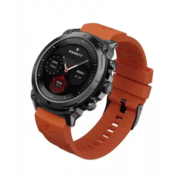 Smartwatch Garett Atom preto Steel