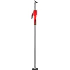 Suporte de teto e montagem STE150 prateado/vermelho, 900mm - 1.500mm, com punho de bomba