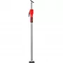 Suporte de teto e montagem STE150 prateado/vermelho, 900mm - 1.500mm, com punho de bomba