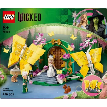 Conjunto LEGO Wicked 75688 Dia do casamento de Glinda — conjunto temático, modelo 75688