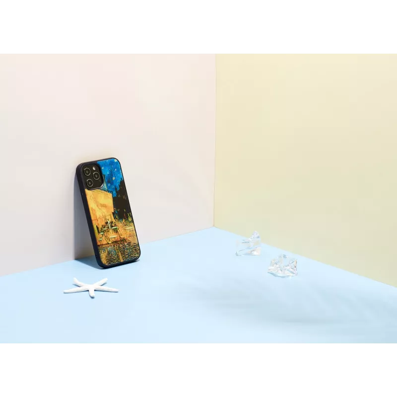 Capa de proteção iKins para Apple iPhone 12 Pro Max — preto Cafe Terrace