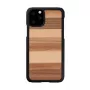Capa para smartphone man and wood para iPhone 11 Pro – cor preto areia, capa protetora