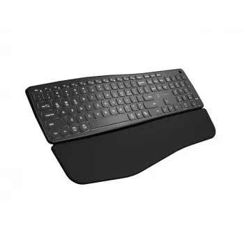 Teclado NATEC PORIFERA Home/Office Bluetooth QWERTY US International preto